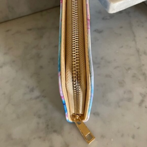 SIMPLY SOUTHERN "ohh snap" Wishbone Marble Blue Pink Purple Print Long W… - Picture 15 of 15